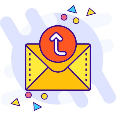 harf zarf posta simgesi - taslak biçimi