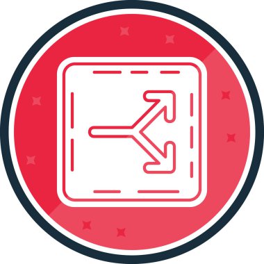 ok simgesinin vektör illüstrasyonu