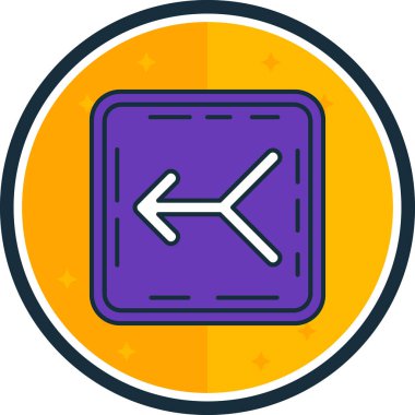 Vektör illüstrasyonu, bir yıldız simgesi