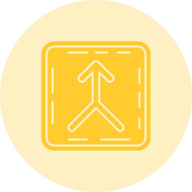 ok simgesi vektör illüstrasyonu