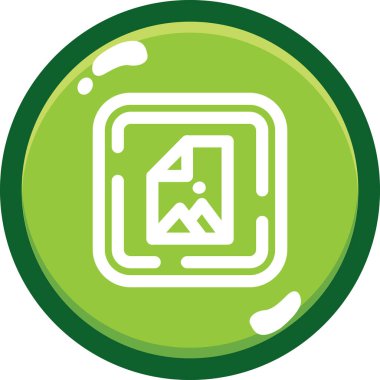 Seo simgesinin vektör illüstrasyonu