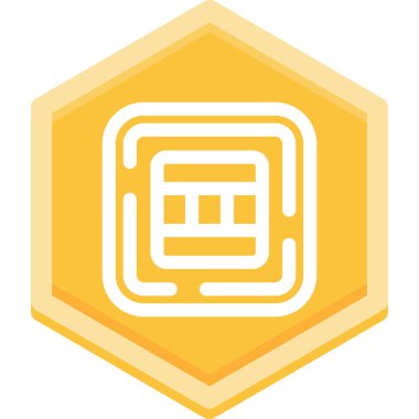 Web için bir arkaplan vektör illüstrasyonu