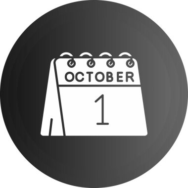 Ekim simgesi modada izole edilmiş arkaplan