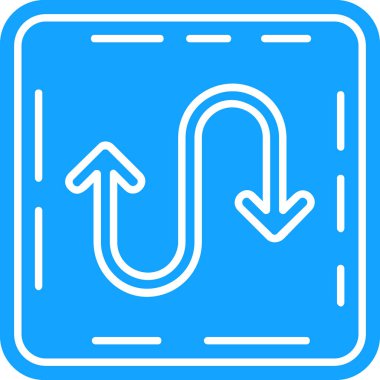 ok simgesi işaret vektör illüstrasyonu