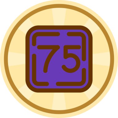 Web için vektör illüstrasyonu, simge ögesi arkaplanı