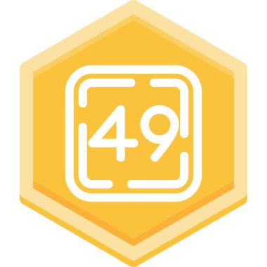 Moda stili izole edilmiş arka planda% 45 satış simgesi