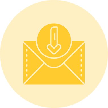 e-posta zarfı simgesi - taslak biçimi