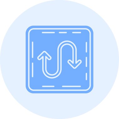 ok yönü simgesi doldurulmuş - taslak biçimi