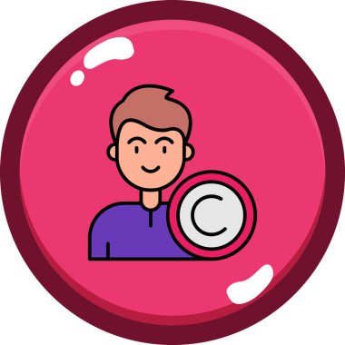 Adam video izliyor, basit tasarım.