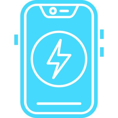 Pil. Web simgesi basit tasarım