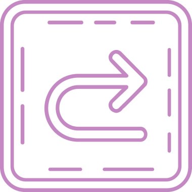 ok simgesi vektör illüstrasyonu