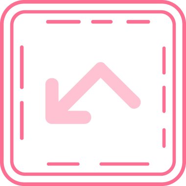 Ok. Web simgesi vektör illüstrasyonu