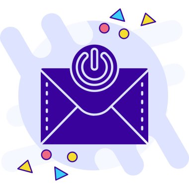 e- posta simgesi vektör illüstrasyonu