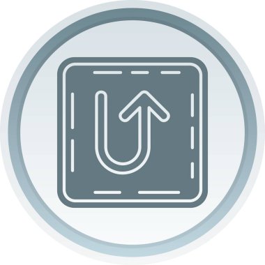 güzel ok sol simge vektörü