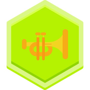 megafon simgesi, vektör illüstrasyonu