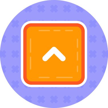 Yön ok ikonu vektör illüstrasyonu