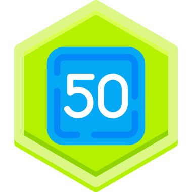 60 derece vektör modern simge gösterimi