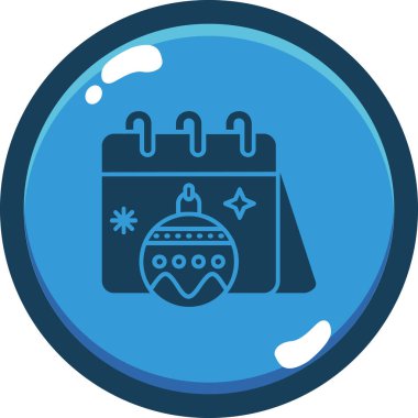 Noel balosu. Basit tasarım