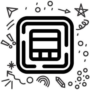 kitap simgesi vektör illüstrasyonu