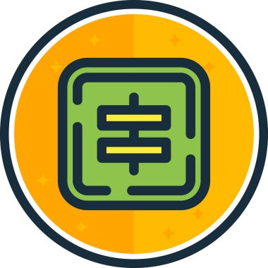 seo modern simgesinin vektör illüstrasyonu