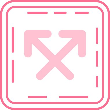 yön sağ ikon vektör illüstrasyonu