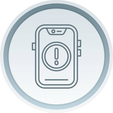 Benzersiz smartwatch vektör simgesi