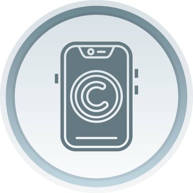 - Telefon. Web simgesi basit illüstrasyon