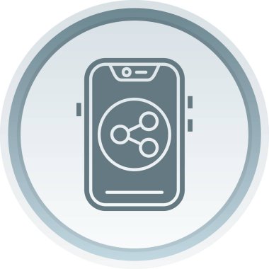 benzersiz smartwatch vektör çizgisi simgesi