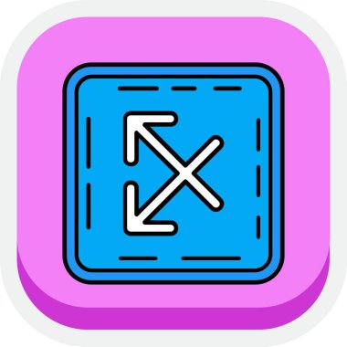 Beyaz arkaplanda izole edilmiş Mısır simgesinin ana hatlarını dolduran bayrak. Ulusal bayrak düğmesi. kare