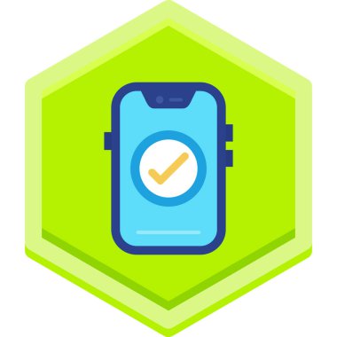 Akıllı çocuk. Web simgesi basit illüstrasyon