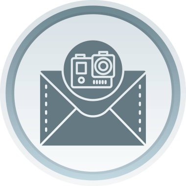 e- posta simgesi, vektör illüstrasyonu