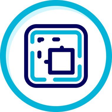 seo modern simgesinin vektör illüstrasyonu