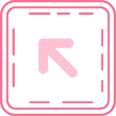 ok sağ yön simgesi ana hat biçiminde