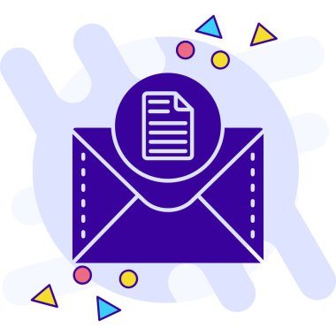 e-posta mektup simgesi doldurulmuş özet biçimi