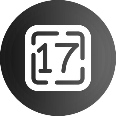 Tek izole edilmiş simgenin vektör illüstrasyonu