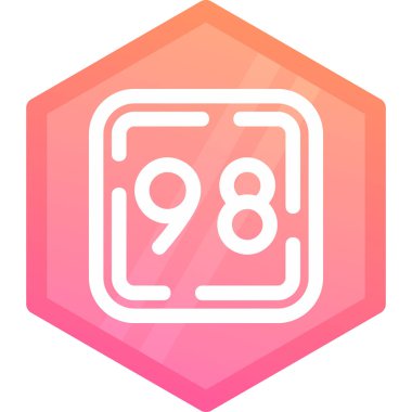 Modern bir web simgesinin vektör illüstrasyonu