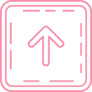 Ok simgesi. resimleme tasarımı