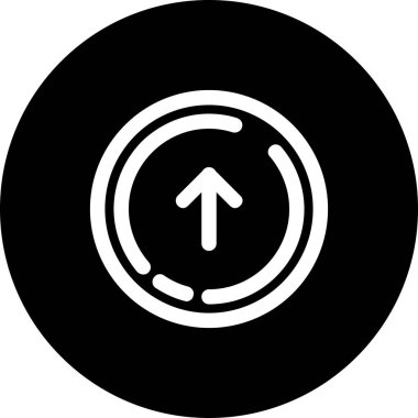 ok simgesi, vektör illüstrasyonu