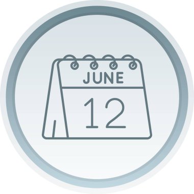 Takvim simgesinin vektör illüstrasyonu