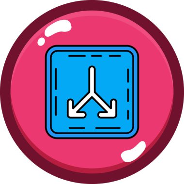 Gıda simgesinin vektör illüstrasyonu