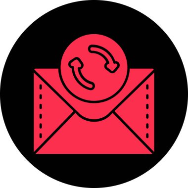 Telefonun vektör illüstrasyon simgesi