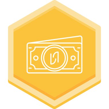 Para için. Web simgesi basit illüstrasyon