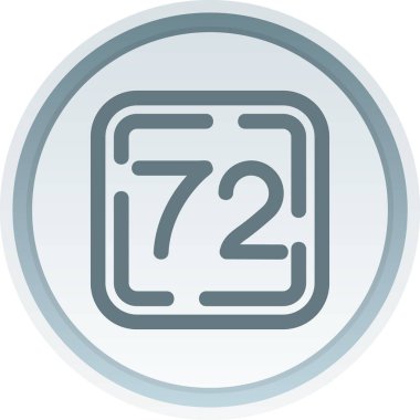 27 saat simgesi, vektör illüstrasyonu