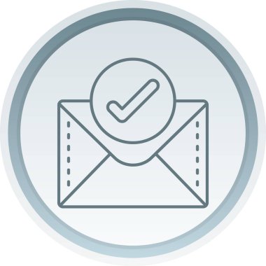 E- posta simgesi vektör illüstrasyonu