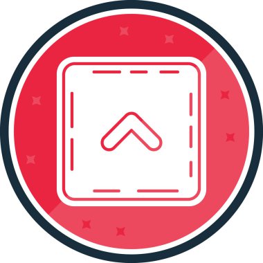 Yemek. Web simgesi basit illüstrasyon