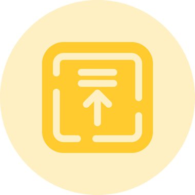 Ok. Web simgesi vektör illüstrasyonu