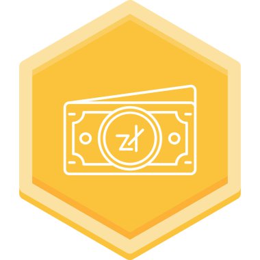 Modern bir simgenin vektör illüstrasyonu