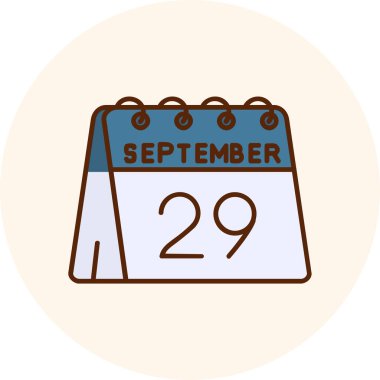 10 Eylül 'de. düz renk takvim simgesi. Web için tarih ve web simgesi.. ay. Eylül ve takvim açık.,