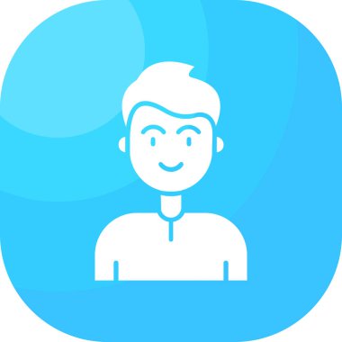 kullanıcı avatar simgesi vektör çizimi