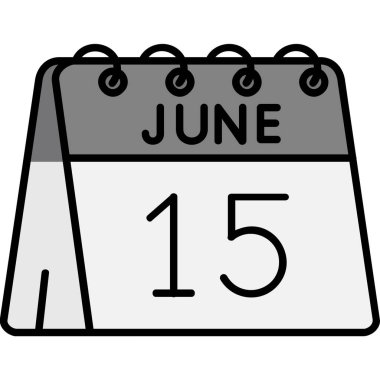 Takvim simge tasarlamak vektör